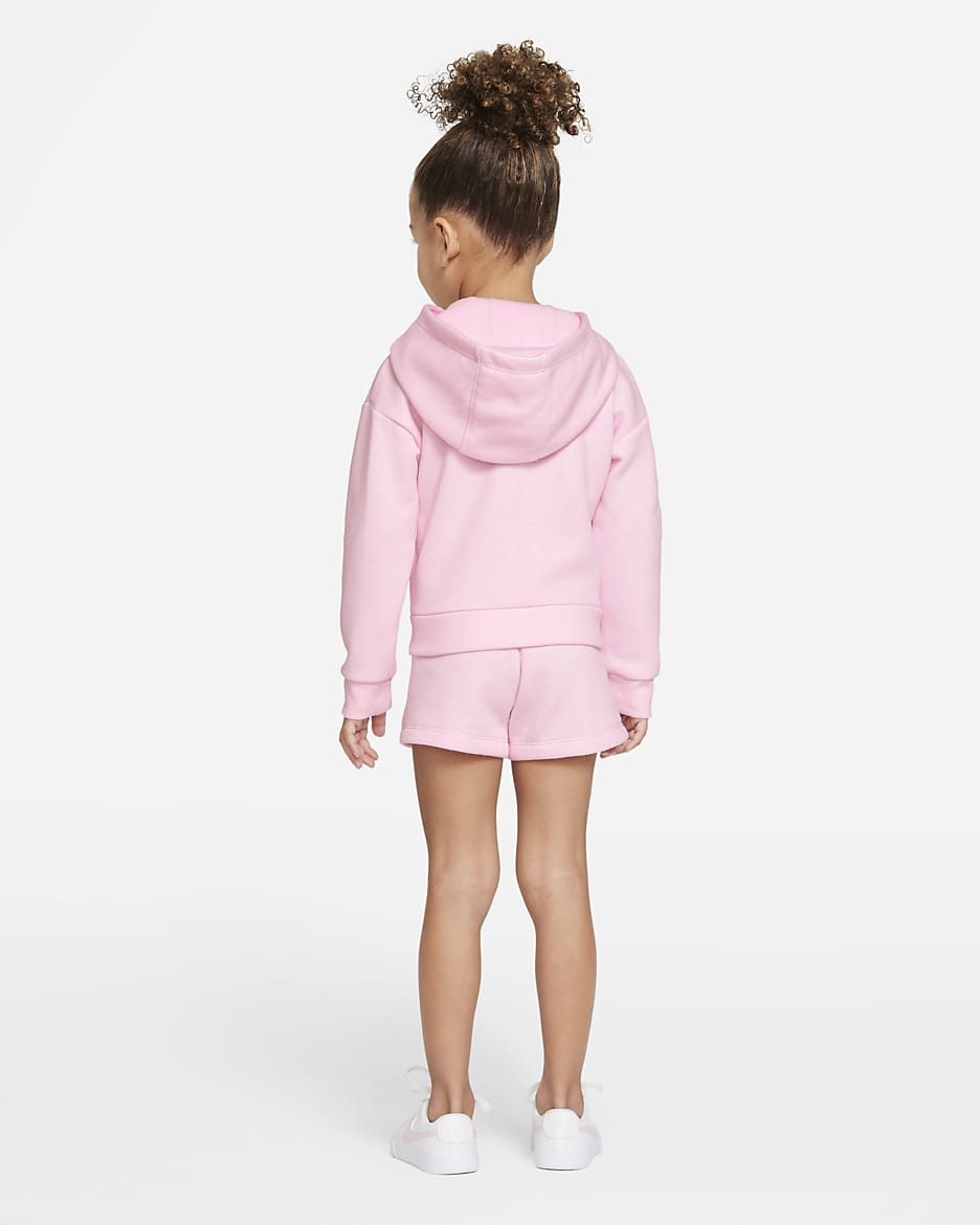 Nike Toddler Full Zip Hoodie and Shorts Set